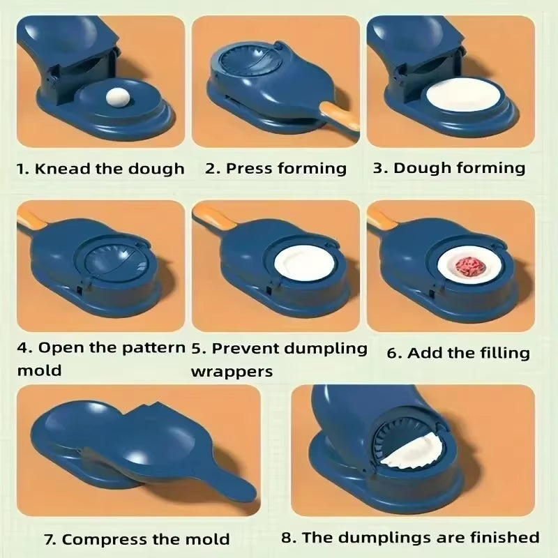 Creative Dumpling Skin Maker - DIY Kitchen Tool for Perfect Dumplings