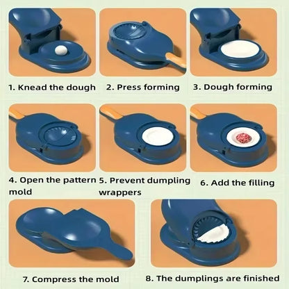 Creative Dumpling Skin Maker - DIY Kitchen Tool for Perfect Dumplings